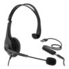 Auriculares Cableados 3,5mm Usb Hypergear V100 Office